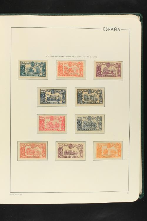 LOTES y COLECCIONES. ESPAÑA. Colección de 1900 a 1949 en dos