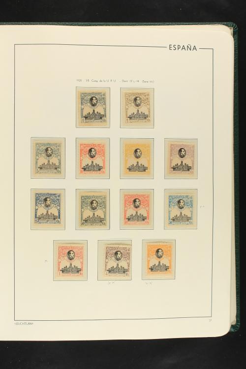 LOTES y COLECCIONES. ESPAÑA. Colección de 1900 a 1949 en dos