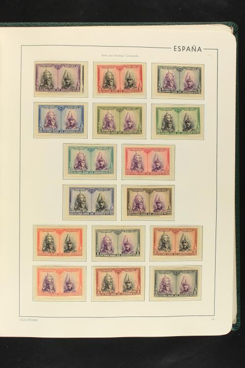 LOTES y COLECCIONES. ESPAÑA. Colección de 1900 a 1949 en dos