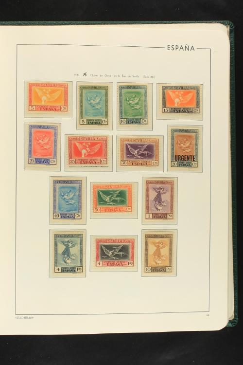 LOTES y COLECCIONES. ESPAÑA. Colección de 1900 a 1949 en dos