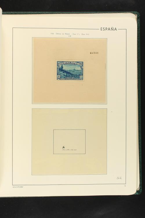 LOTES y COLECCIONES. ESPAÑA. Colección de 1900 a 1949 en dos