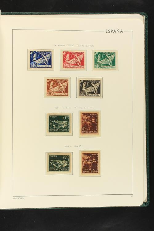 LOTES y COLECCIONES. ESPAÑA. Colección de 1900 a 1949 en dos