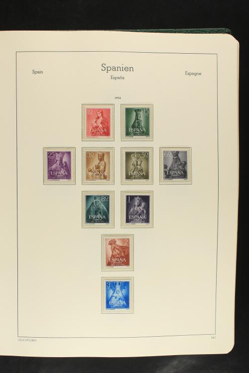 LOTES y COLECCIONES. ESPAÑA. Colección de 1950 a 2017. Práct