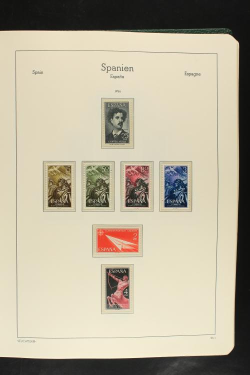 LOTES y COLECCIONES. ESPAÑA. Colección de 1950 a 2017. Práct