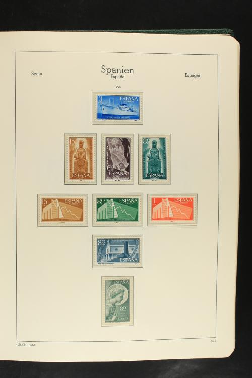 LOTES y COLECCIONES. ESPAÑA. Colección de 1950 a 2017. Práct