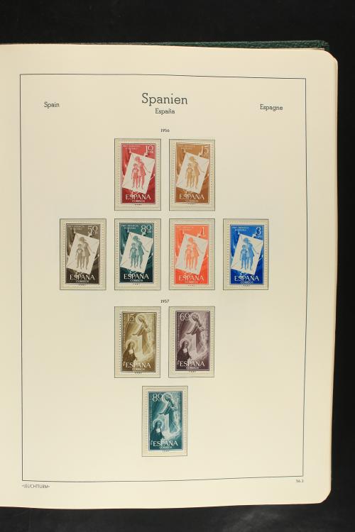 LOTES y COLECCIONES. ESPAÑA. Colección de 1950 a 2017. Práct