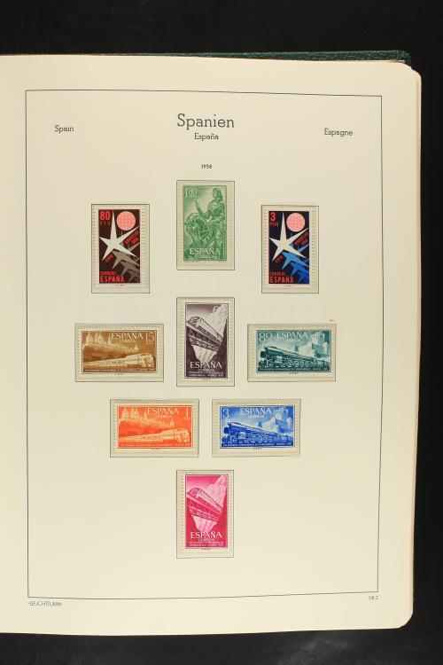 LOTES y COLECCIONES. ESPAÑA. Colección de 1950 a 2017. Práct