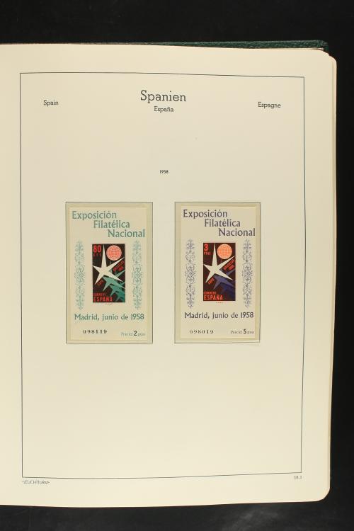 LOTES y COLECCIONES. ESPAÑA. Colección de 1950 a 2017. Práct