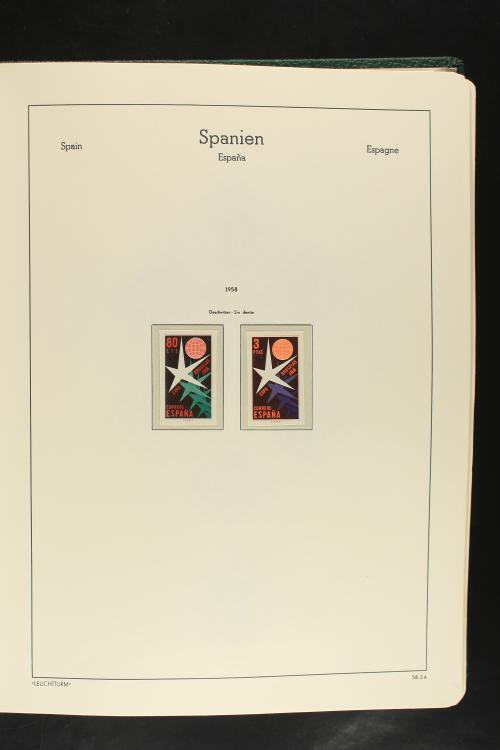 LOTES y COLECCIONES. ESPAÑA. Colección de 1950 a 2017. Práct