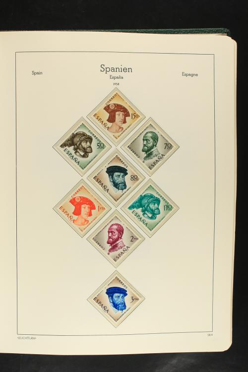 LOTES y COLECCIONES. ESPAÑA. Colección de 1950 a 2017. Práct