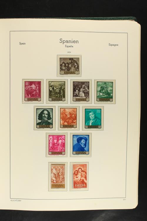 LOTES y COLECCIONES. ESPAÑA. Colección de 1950 a 2017. Práct