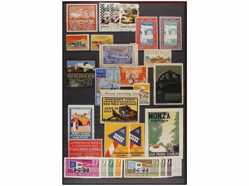 ESPAÑA: VIÑETAS. VIÑETAS DE AUTOMÓVILES (POSTER STAMPS). Col