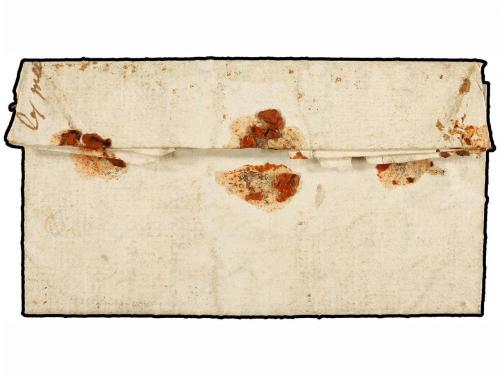 ✉ ESPAÑA: PREFILATELIA. 1710 (24 Diciembre). "Au Camp de Gir