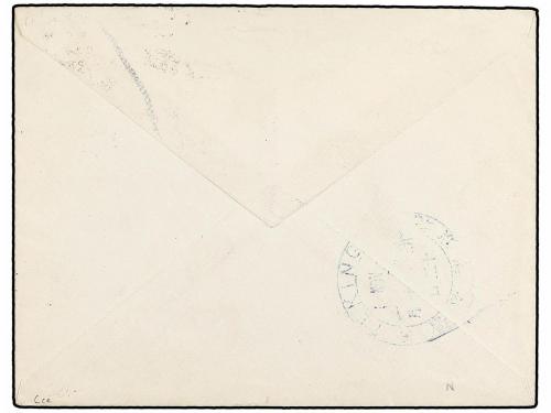 ✉ CHINA. 1897. TIENTSIN to PEKIN. Cover franked 1/2 cent (2)