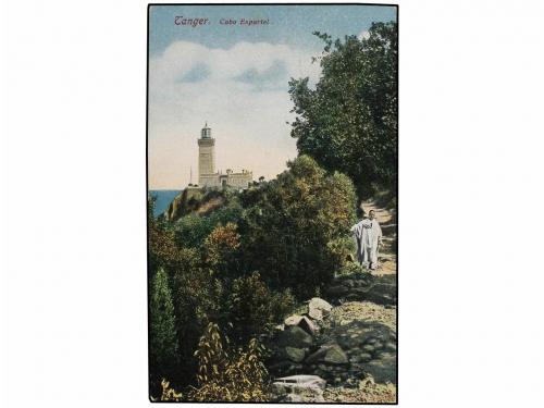 ✉ MARRUECOS. 1915. TANGER a ALEMANIA. Tarjeta Postal circula