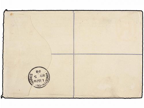 ✉ TURKS Y CAICOS. 1898. TURKS to ENGLAND. Registered envelop