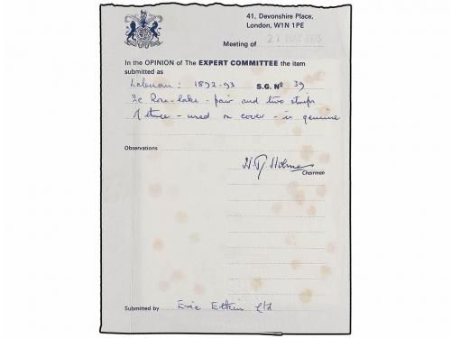 ✉ LABUAN. 1895. LABUAN to HONG KONG. Registered envelope fra