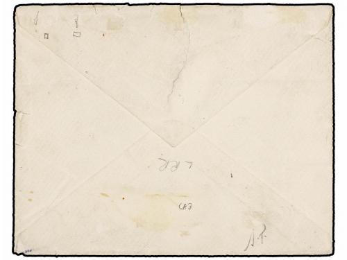 ✉ NUEVA CALEDONIA. 1893. NOUVELLE CALEDONIE to FRANCE. 5 cts