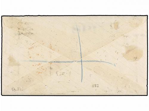 ✉ SAN KITTS-NEVIS. 1875. ST. KITTS to LONDON. Registered cov