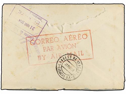 ✉ ESPAÑA. Ed. 1124, 1059, 1060 (2), 1072, 1120. 1953. LÉRIDA