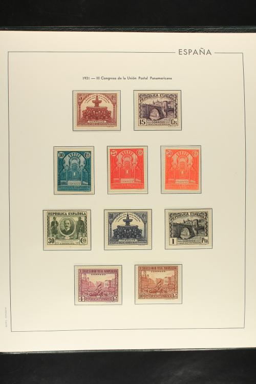 LOTES y COLECCIONES. ESPAÑA. Colección de 1930 al 2000 en nu