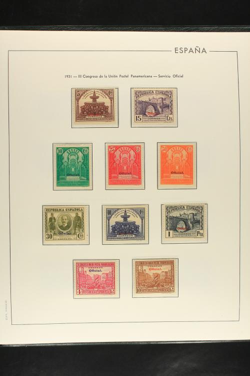 LOTES y COLECCIONES. ESPAÑA. Colección de 1930 al 2000 en nu