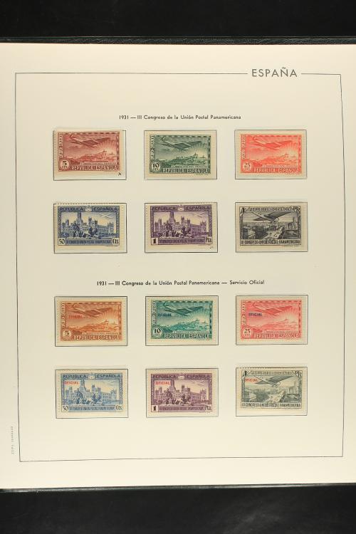 LOTES y COLECCIONES. ESPAÑA. Colección de 1930 al 2000 en nu