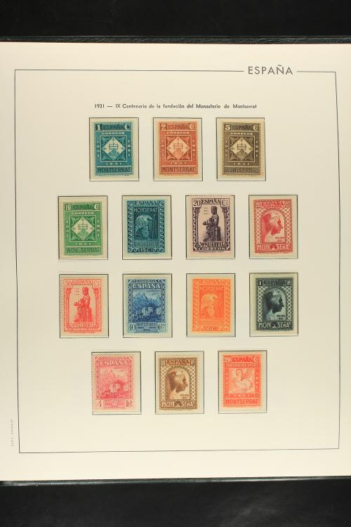 LOTES y COLECCIONES. ESPAÑA. Colección de 1930 al 2000 en nu