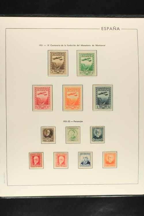 LOTES y COLECCIONES. ESPAÑA. Colección de 1930 al 2000 en nu