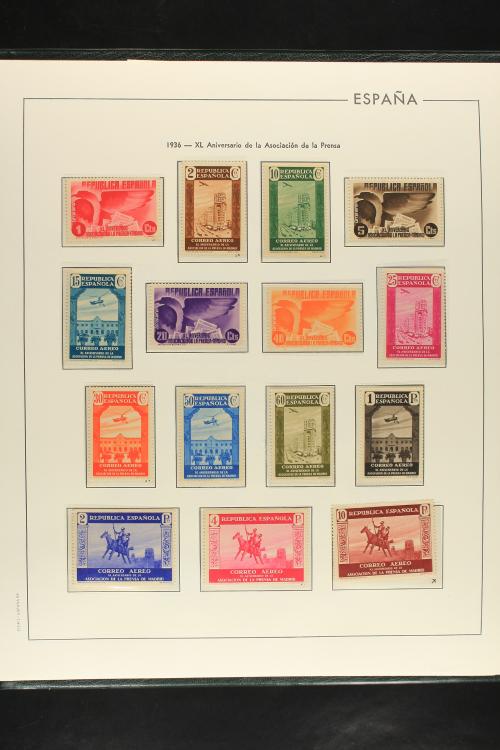 LOTES y COLECCIONES. ESPAÑA. Colección de 1930 al 2000 en nu