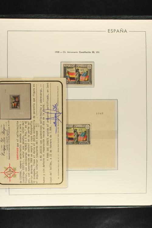 LOTES y COLECCIONES. ESPAÑA. Colección de 1930 al 2000 en nu