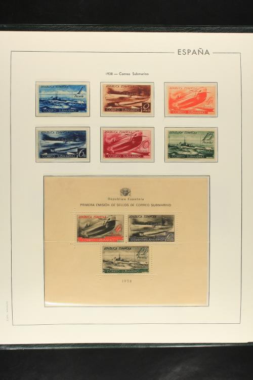 LOTES y COLECCIONES. ESPAÑA. Colección de 1930 al 2000 en nu