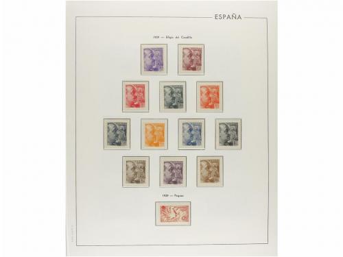 LOTES y COLECCIONES. ESPAÑA. Colección de 1930 al 2000 en nu