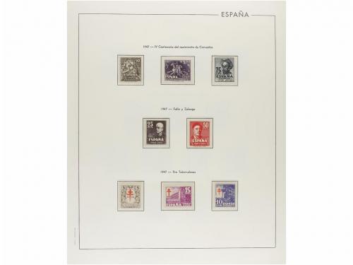 LOTES y COLECCIONES. ESPAÑA. Colección de 1930 al 2000 en nu