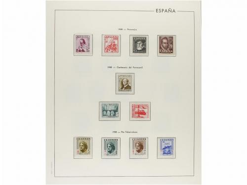 LOTES y COLECCIONES. ESPAÑA. Colección de 1930 al 2000 en nu