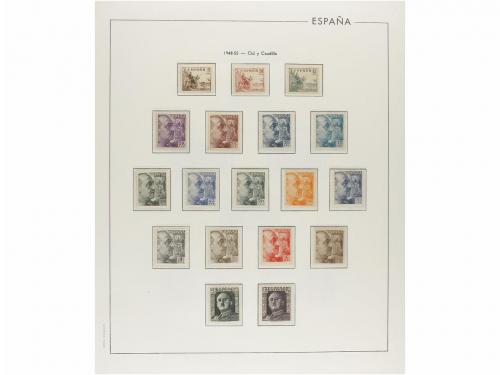 LOTES y COLECCIONES. ESPAÑA. Colección de 1930 al 2000 en nu