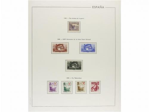 LOTES y COLECCIONES. ESPAÑA. Colección de 1930 al 2000 en nu