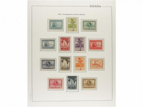 LOTES y COLECCIONES. ESPAÑA. Colección de 1930 al 2000 en nu