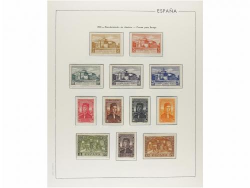 LOTES y COLECCIONES. ESPAÑA. Colección de 1930 al 2000 en nu