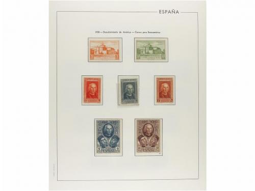 LOTES y COLECCIONES. ESPAÑA. Colección de 1930 al 2000 en nu