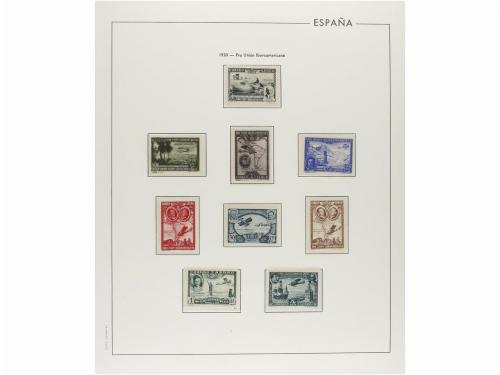 LOTES y COLECCIONES. ESPAÑA. Colección de 1930 al 2000 en nu