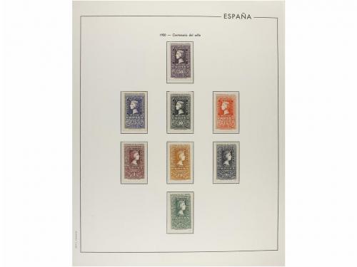 LOTES y COLECCIONES. ESPAÑA. Colección de 1930 al 2000 en nu