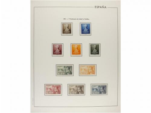 LOTES y COLECCIONES. ESPAÑA. Colección de 1930 al 2000 en nu