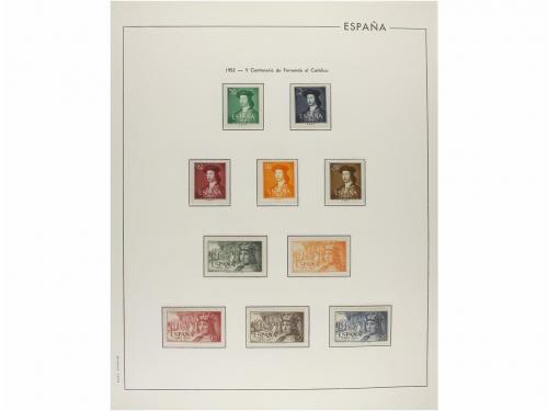 LOTES y COLECCIONES. ESPAÑA. Colección de 1930 al 2000 en nu