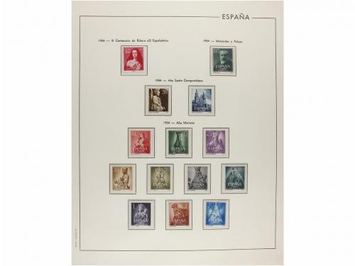 LOTES y COLECCIONES. ESPAÑA. Colección de 1930 al 2000 en nu