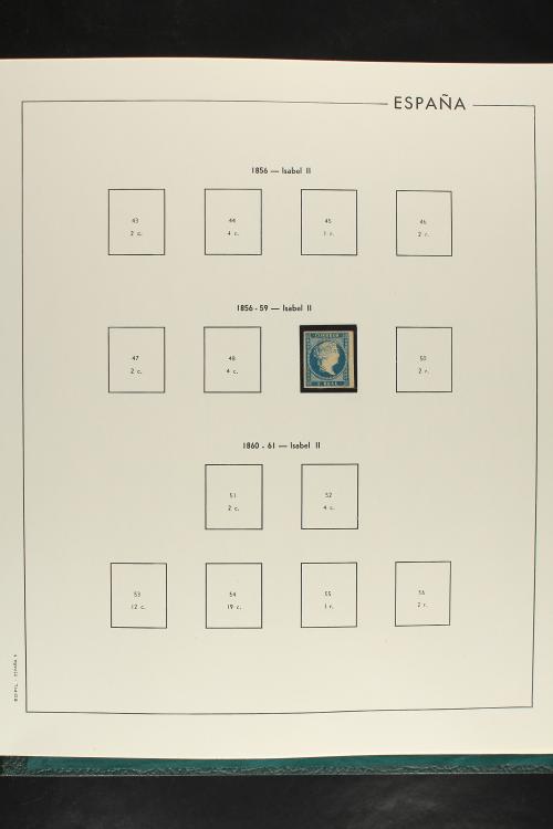 LOTES y COLECCIONES. ESPAÑA. Colección de 1922 a 1995 en och