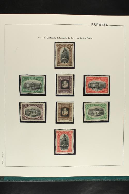 LOTES y COLECCIONES. ESPAÑA. Colección de 1922 a 1995 en och