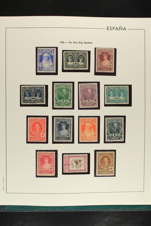 LOTES y COLECCIONES. ESPAÑA. Colección de 1922 a 1995 en och