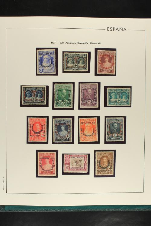 LOTES y COLECCIONES. ESPAÑA. Colección de 1922 a 1995 en och