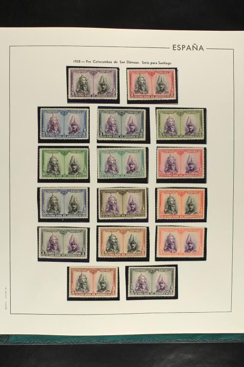 LOTES y COLECCIONES. ESPAÑA. Colección de 1922 a 1995 en och